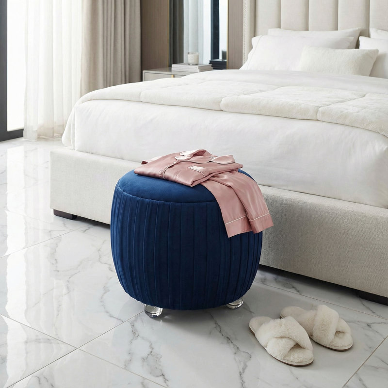 Jost Velvet Ottoman