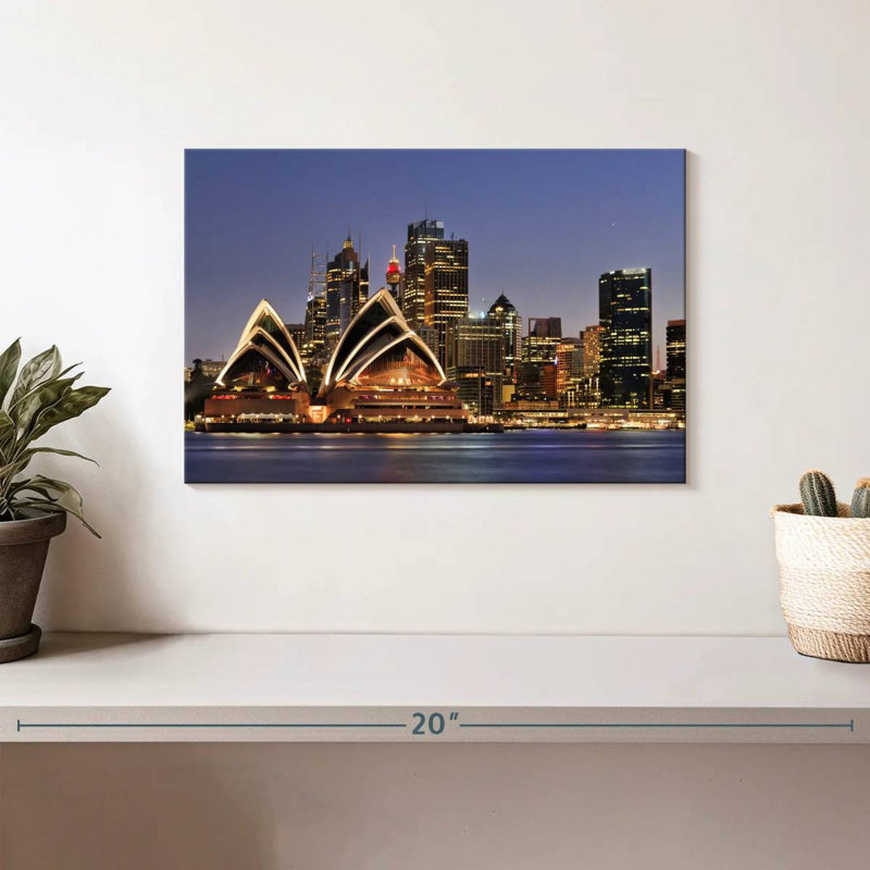 Sirci illuminé Sydney, H 8 po x l 12 po