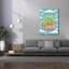 Toile épique Graffiti «Blue Skies Ahead» par Club Daydream, 40 po x 54 po-117540084
