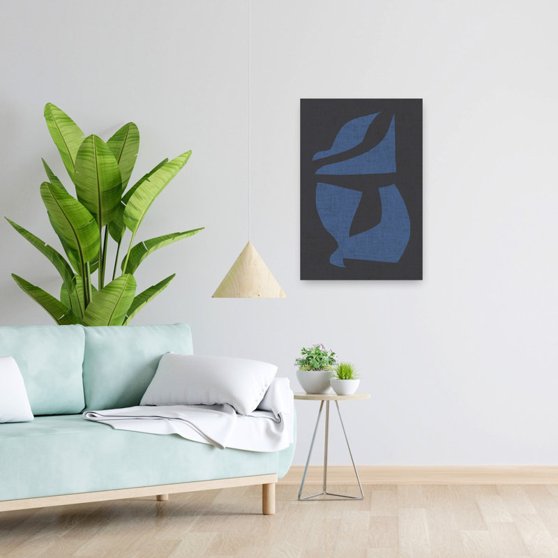 Art contemporain contemporain abstrait, H 24 po x l 16 po