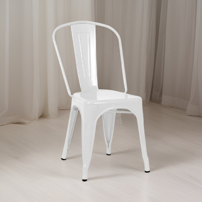 Chaise d'appoint Jennalyn, Blanc