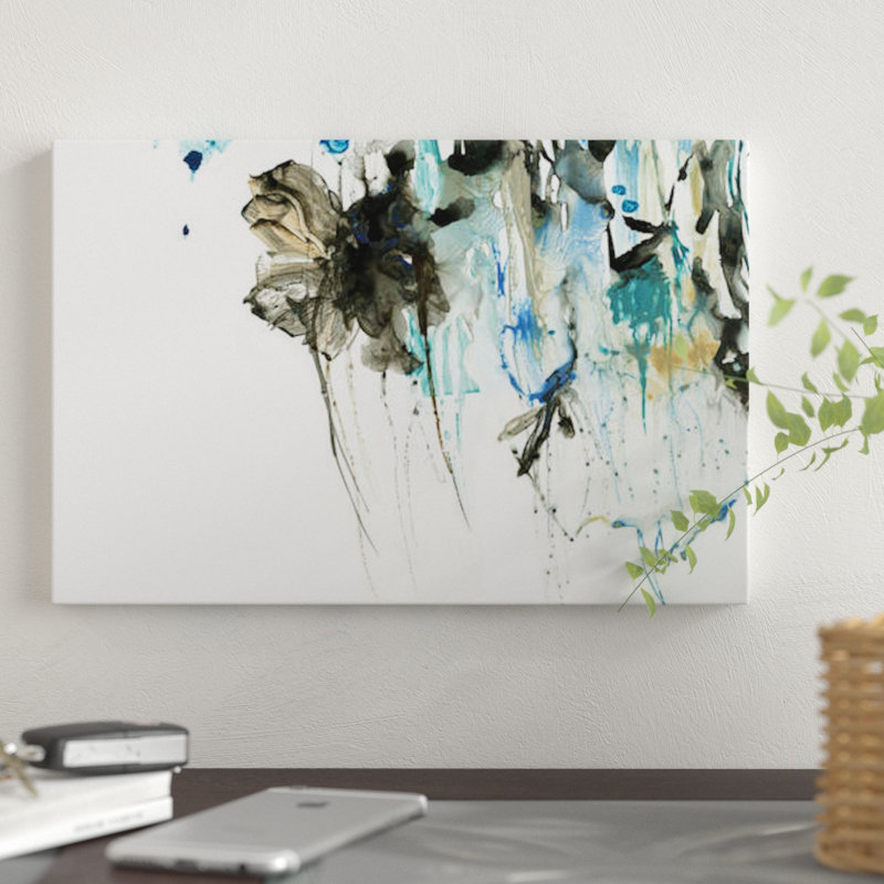 « water splash i », impression sur toile, H 8 po x l 12 po x P 0,75 po, Toile tendue