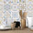 5.91'' W x 5.91'' L PVC Peel and Stick Field Tile