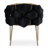 Lawncrest 18'' H Velvet Upholstered Metal Armchair-1201940213-1201940212