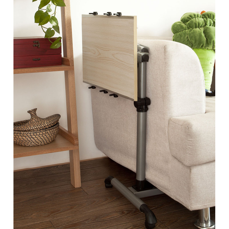 Snari 61.5cm H x 52cm W Laptop/Tablet Storage Cart with Wheels, White