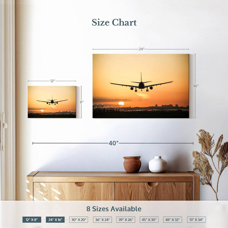Avion Mehar Sunrise, H 16 po x l 24 po