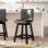 Lawrence Swivel 24.75" Counter Stool