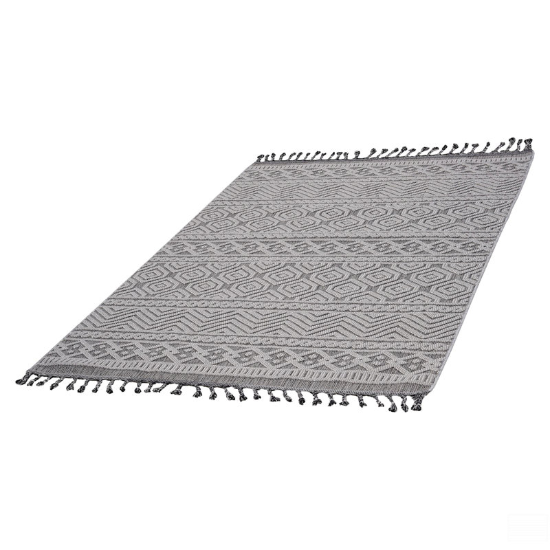 Geometric Indoor/Outdoor Area Rug, Rectangle 7'9" x 10'