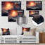 Paysage lunaire de montagne II - Art mural-1769125470