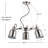 Sydnee 3 - Light Wagon Wheel Chandelier