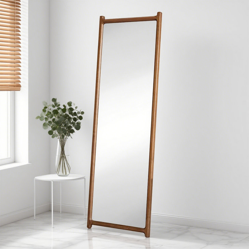 Miroir pleine longueur de style médiéval, 62,99 po x 23,62 po