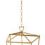 Lustre géométrique à 4 lumières Neslisah-208095433-208095434