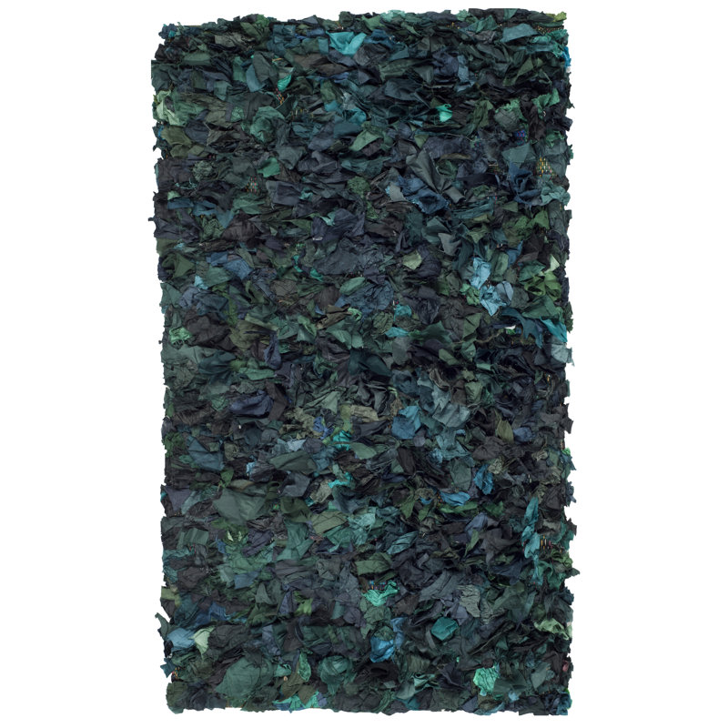 Godsey Shag Hand Woven Performance Rug, Rectangle 2'6" x 4'