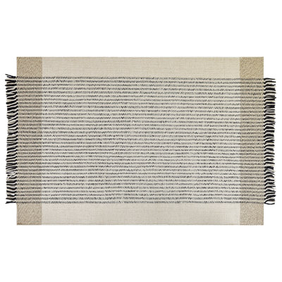 Mitchellville Striped Wool Hand Woven Area Rug