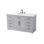 Meuble-lavabo simple 60 po gris-175033364-175033371