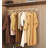 Rajkiran Iron Wall Mounted Clothes Rack