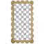 Grey Check With Jute Scallops Rug-2055372203