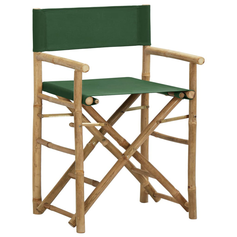 Gallatin Folding Director Chair, Green