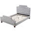 Mobilier de chambre à coucher tête de lit tête de lit moderne capitonné en polyfibre style traditionnel américain 1pcs-685382284-685382287