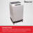 Accessoire de chariot laveuse compacte réglable Magic Chef