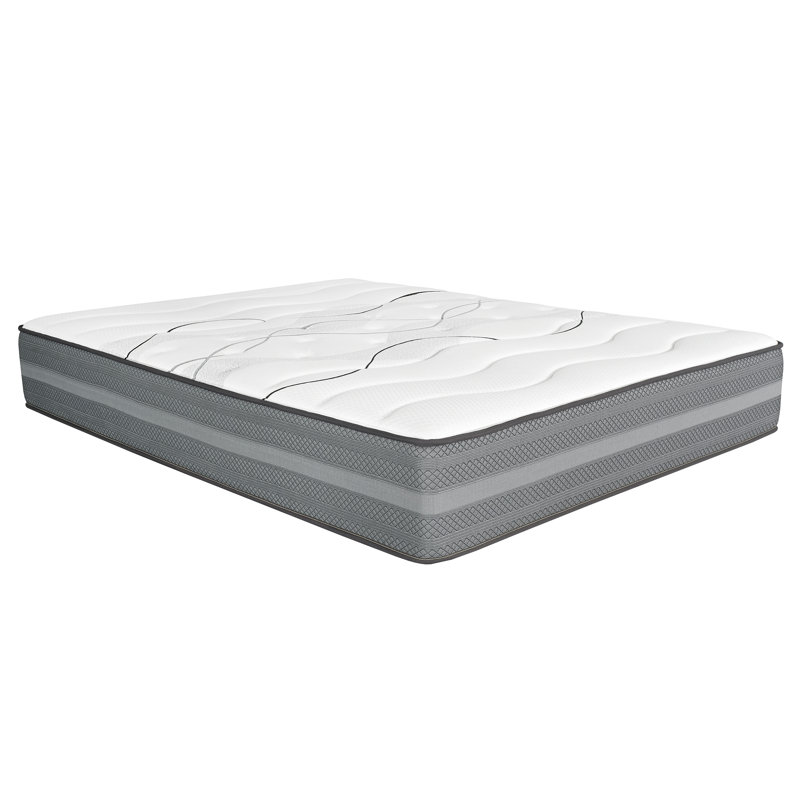 Matelas hybride à ressorts ensachés 10 po Alshabazz