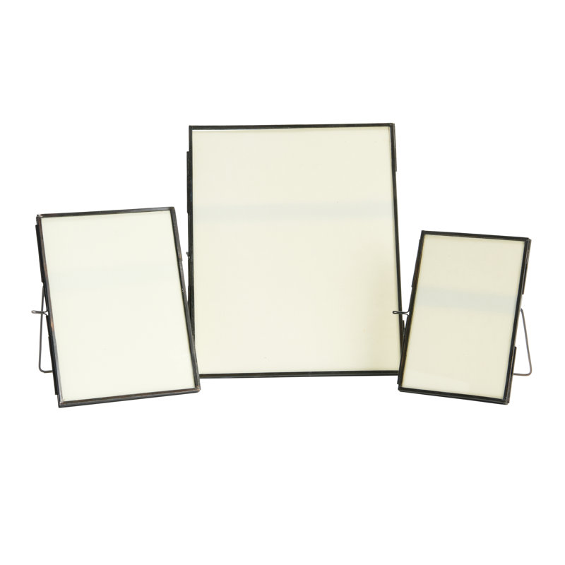 Bradwell Metal Picture Frame - Set of 3, Black