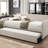 Jagger Fog Fabric Daybed W/Trundle