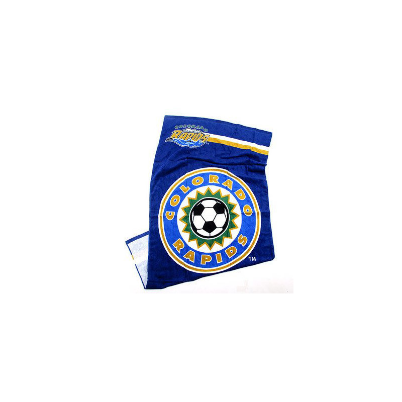 MLS Cotton Lightweight Beach Towel, Colorado Rapids
