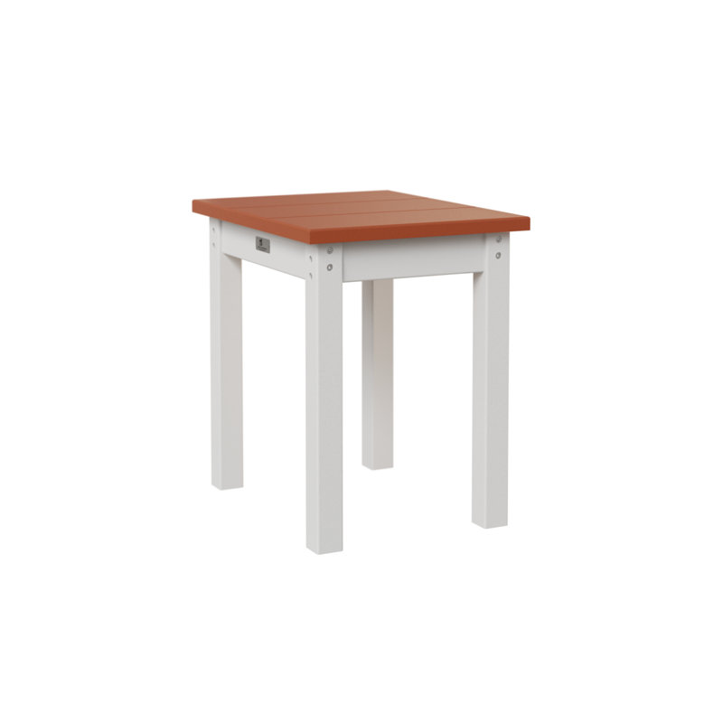 Berlin Gardens Economy End Table, Mango Orange
