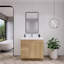 Ensemble de meuble-lavabo simple 36 po Maplesville-699393147