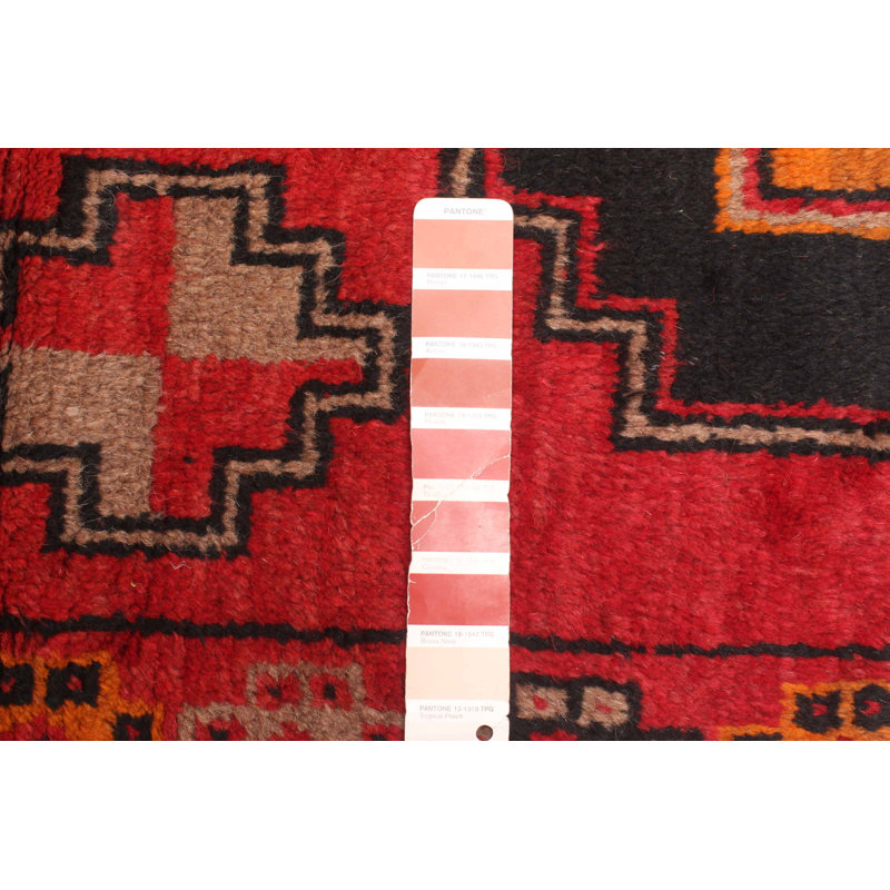 Tapis rouge Rizbaft 3 pi 7 po x 6 pi 2 po