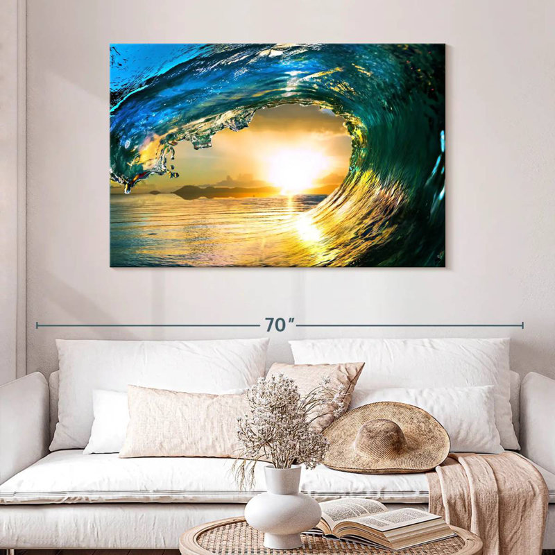 Gillard Dynamic Ocean Wave, 32" H x 48" W