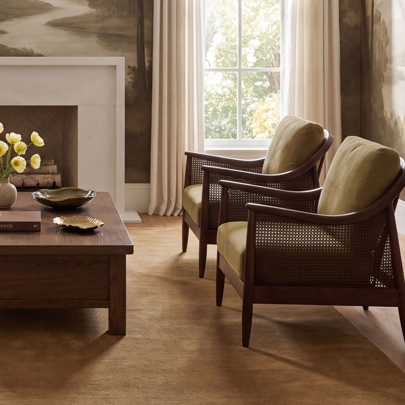 Chaise d'appoint Farley Olive