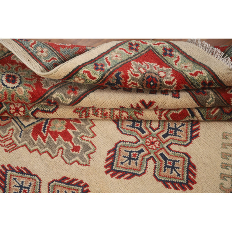 Tapis oriental géométrique Kazak 5