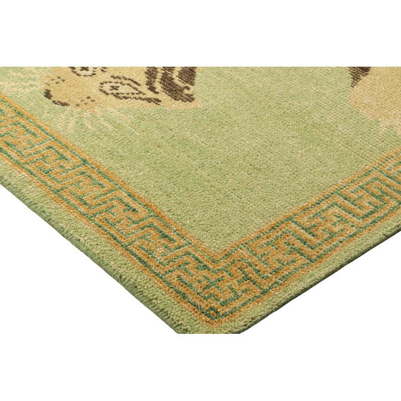Distressed Homage Animal Print Area Rug, Rectangle 10' x 14'