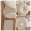 Ensemble de 2 chaises d'appoint Modern Beige