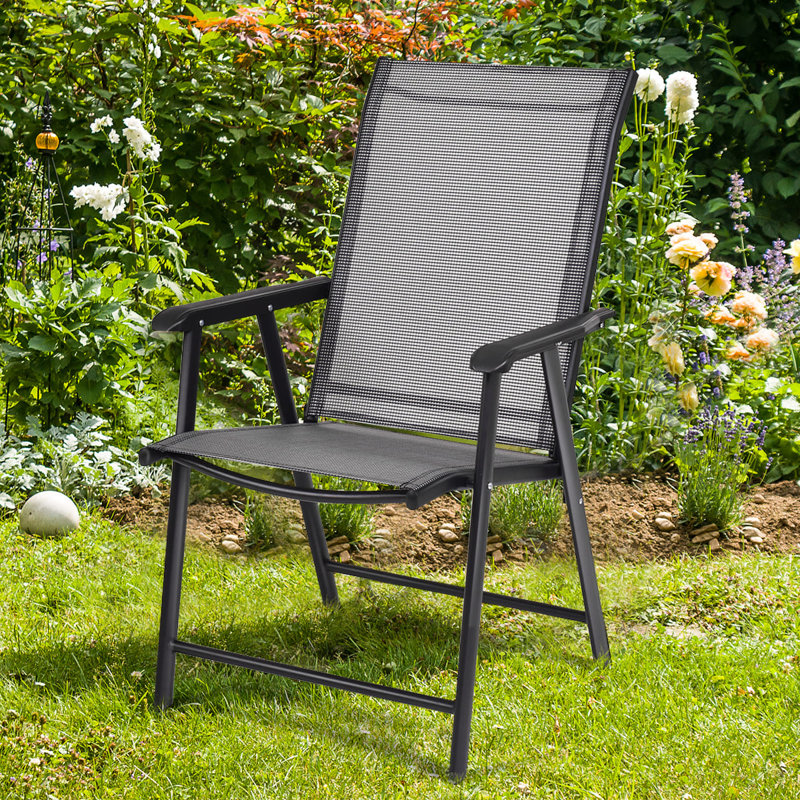 Patio Dining Armchair, Grey
