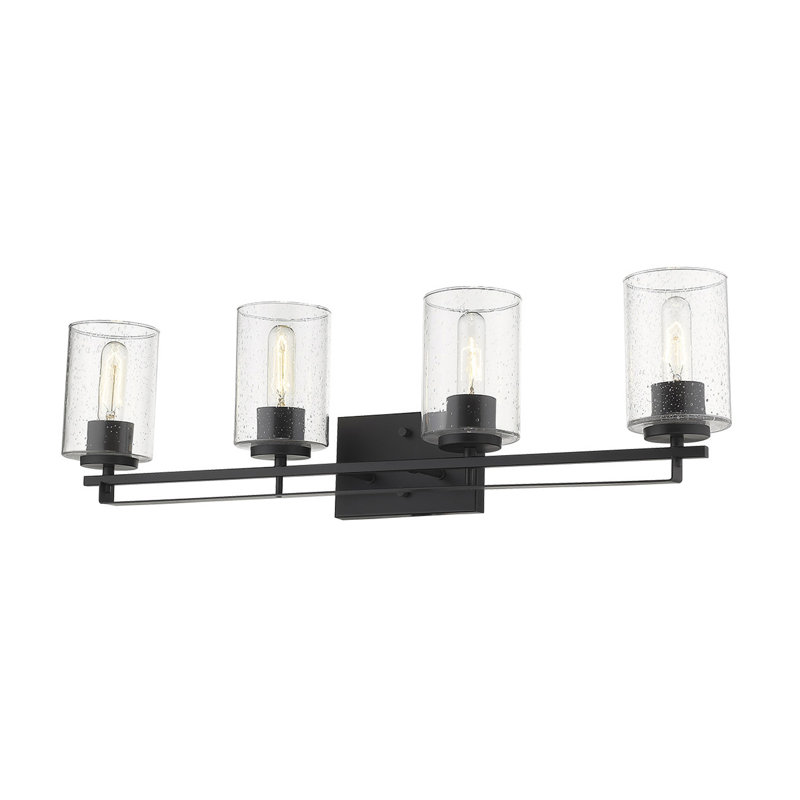 Hoff 4 - Light Dimmable Vanity Light, Matte Black