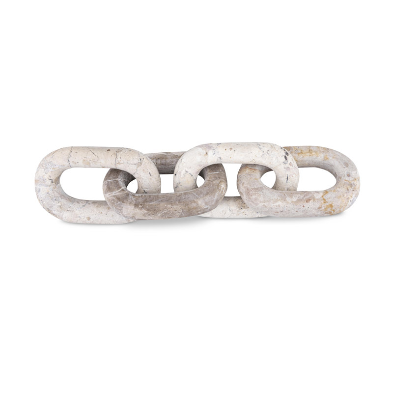 Lynx Marble Decorative Object, Beige