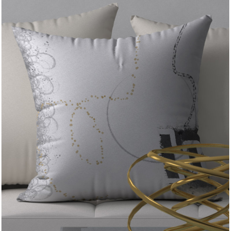 Housse de coussin carrée à losanges véritables, 20 po x 20 po