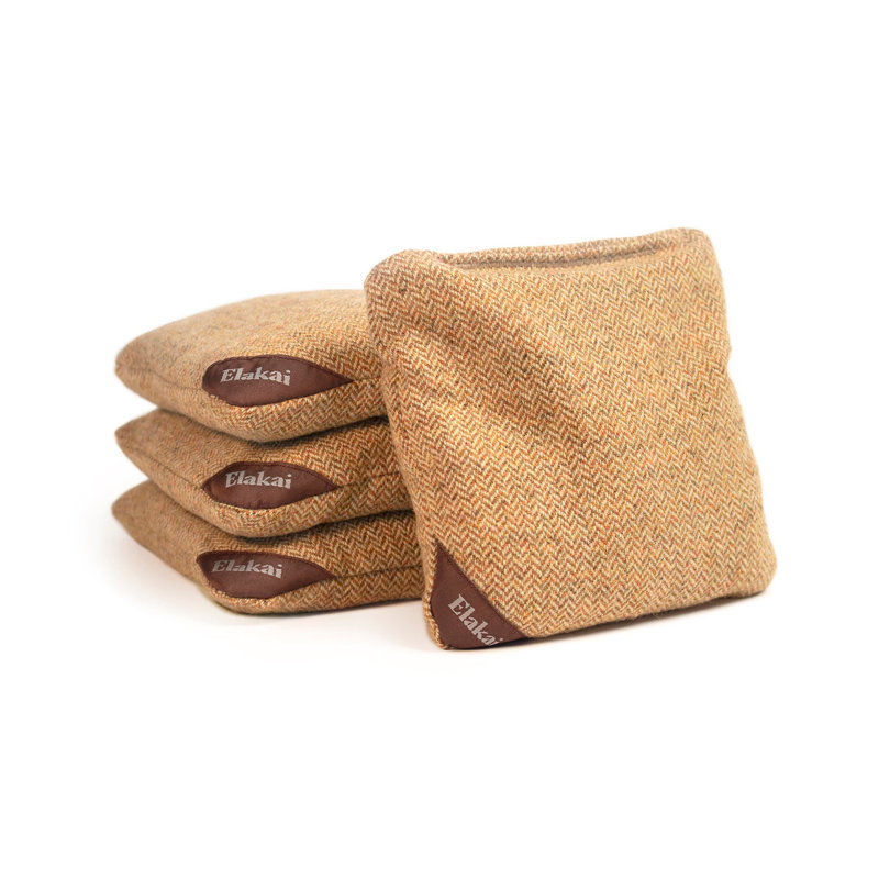 Herringbone Travel-Size Cornhole Bags