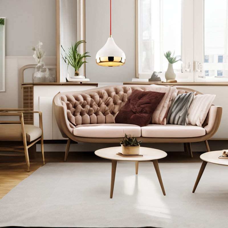 Luminaire suspendu simple 1 lumière