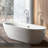 Freestanding Bathtub Faucet with Hand Shower-129762906