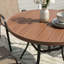 Ensemble de salle à manger de patio 4 personnes avec chaises empilables Textilene-1108419908