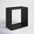 Etienne Aluminum Tray Top End Table with Storage
