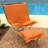 Misayo Metal Outdoor Armless Lounge Chair-1202430480