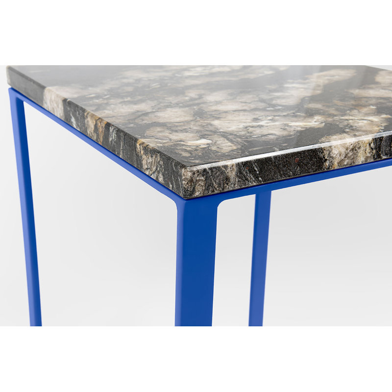 Frame End Table, Blue
