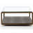 Parkston Glass Top Single Coffee Table-1450014915