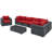 Invite 7 Piece Outdoor Patio Sunbrella Sectional Set-31769488