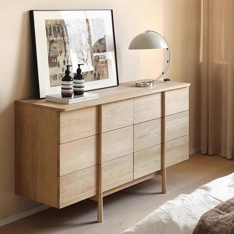 Classic Simple Style Sideboard, Beige